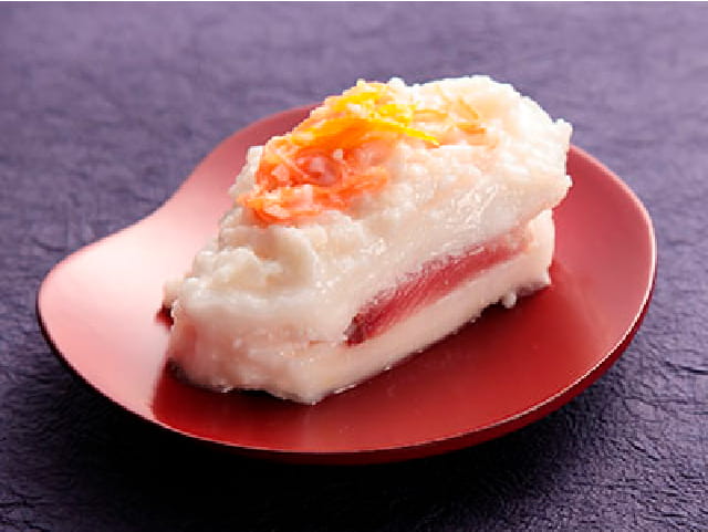 かぶら寿しの盛り付け